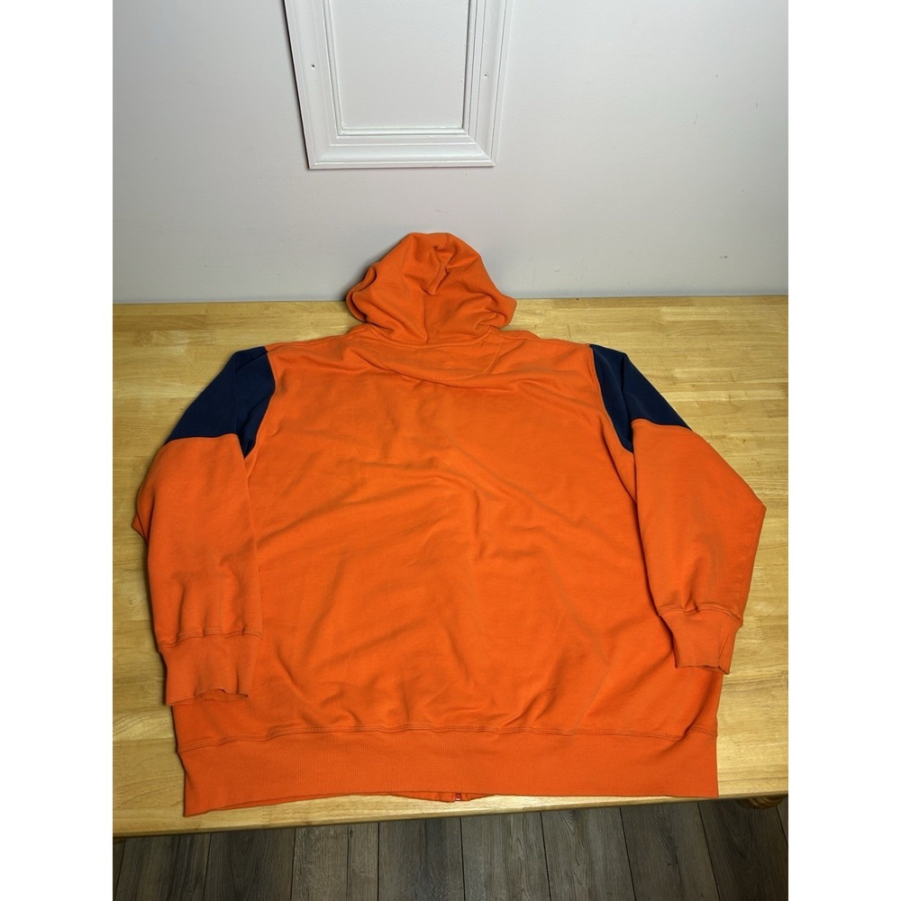 Denver Broncos G-III Mens 4XL Orange‎ Stitched NFL Football Full Zip Hoodie - Picture 9 of 14